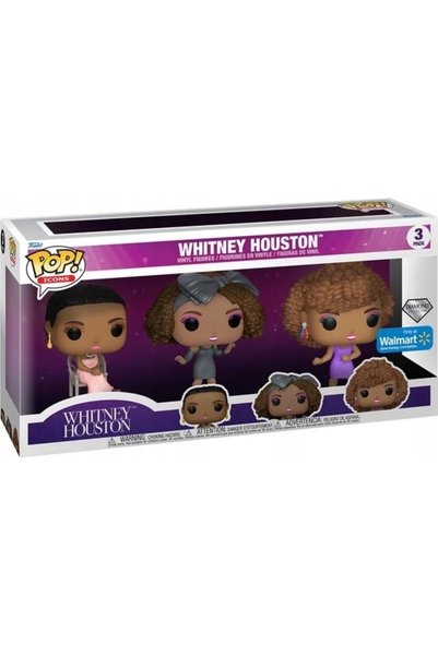 Funko Pop ! Rocks Whitney Houston pachet de 3