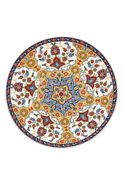 MEW M.E.W Round Ceramic Platter - 14 Inch