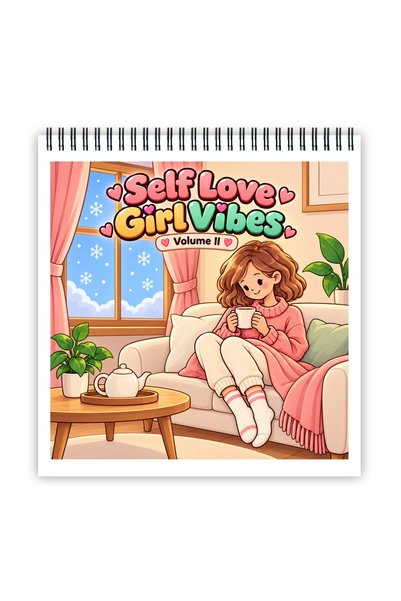 Legendary Gifts Carte de colorat, 50 de ilustrații Self Love Girl Vibes - Vol...