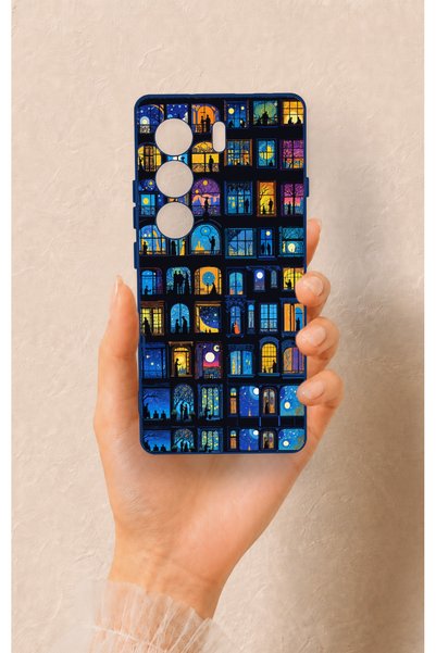 Vip Case Tecno Camon 40 4g Compatible Night City Stories Patterned Silicone Case