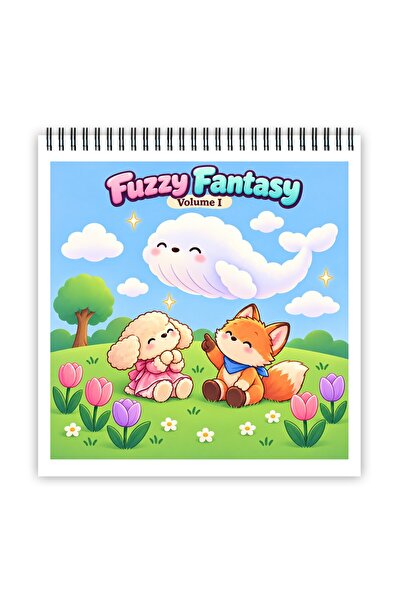 Legendary Gifts Carte de colorat, 46 de ilustrații Fuzzy Fantasy - Volumul I,...