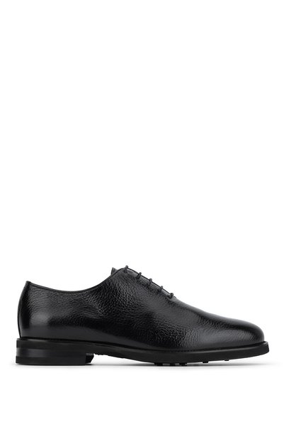 Tamer Tanca Men's Genuine Leather Black Classic Shoes