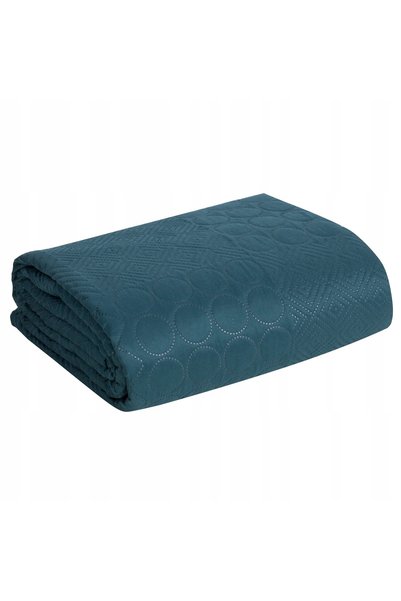 Eurofirany 220x240 Boni 5 Pătură decorativă geometrică Turcoaz închis