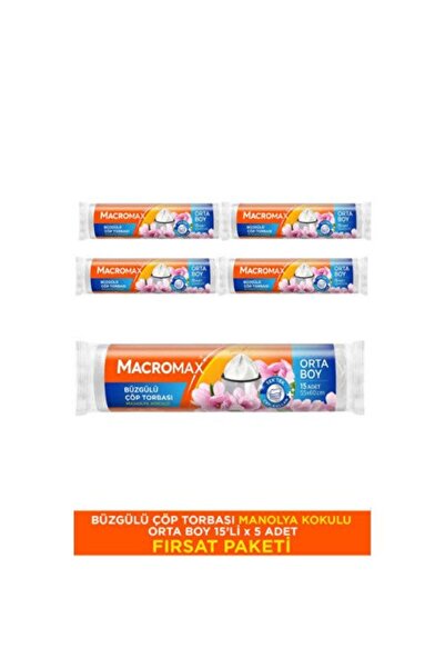 ELİSY MACROMAX SACOȘE DE DEȘEURI RECOLABORIZATE CU PARFUM DE MANOLIA, PACHET ...