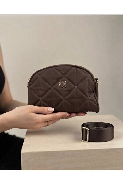 addy Fluffy Quilted Shoulder Bag with Adjustable Strap