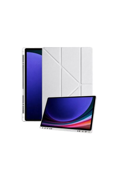ELİSY Samsung Galaxy X930 Tab S11 Ultra 14.6 Kalemlikli Mars Tablet Kılıfı - Gri