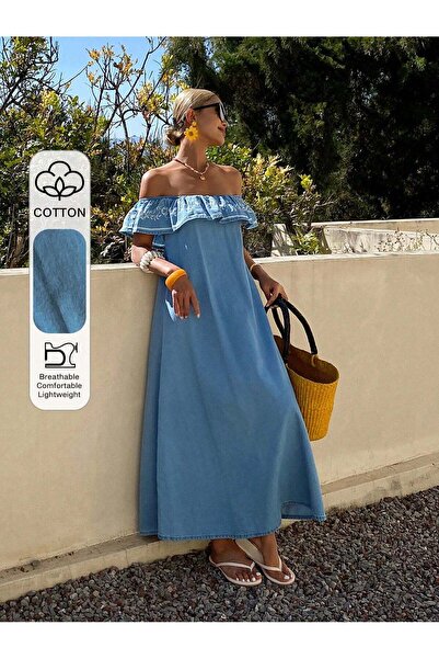 Sheya Maxi dress, blue