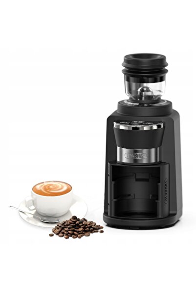 HIBREW Râșniță de cafea G3A, cu discuri conice de 40mm NEGRU [Certificare.]