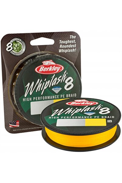 BERKLEY Fir împletit Whiplash 8 0.10mm/150m - Galben