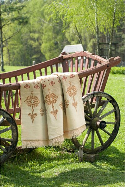 NO BRAND Pătură bumbac-acril 150x200 0597-1