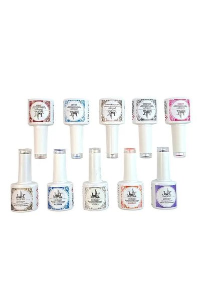 Janet Hand&Nails Set de ojă semipermanentă 10 culori x 7ml – Set nr. 2