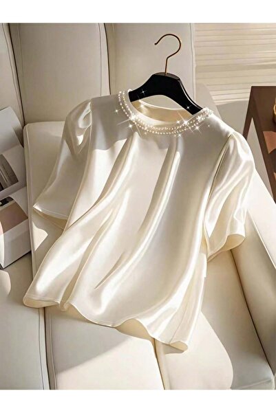Sheya Short-Sleeved shirt, cream