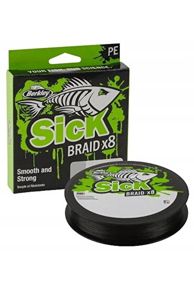 BERKLEY Sick Braid X8 0.08mm/150m - Negru