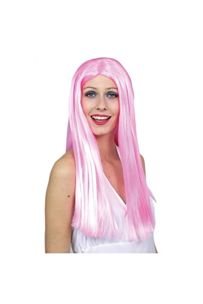 Maskarata Περούκα καρναβαλιού Fatal pink 01320 - Ροζ