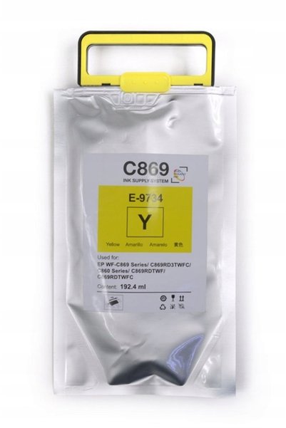 JetWorld Cartuș de cerneală galben EPSON T9734 de înlocuire C13T973400