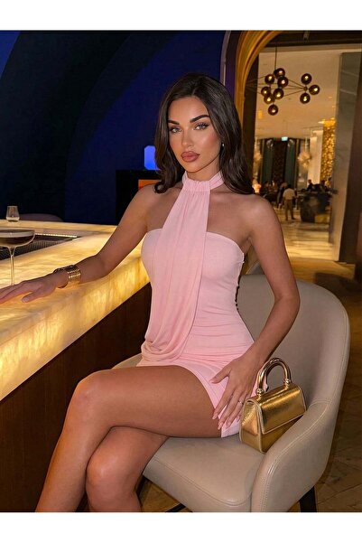 Sheya Rochie mini, roz
