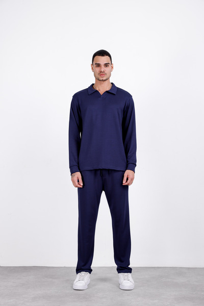 3MODA Set de guler polo confortabil din bumbac pentru bărbați