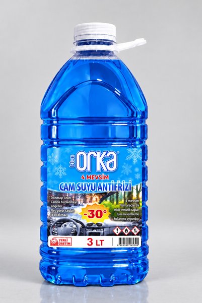 Blue Kışlık Oto Antifirizli Camsuyu Konsantre 3 LT -30 Derece