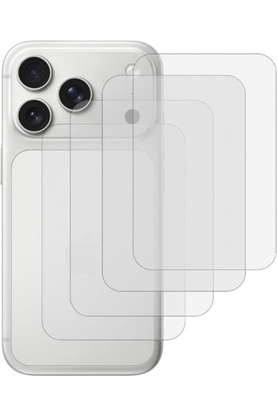 aheaks iPhone 18 Pro / 17 Pro Compatible Nano Back Glass Screen Protector, 9H...