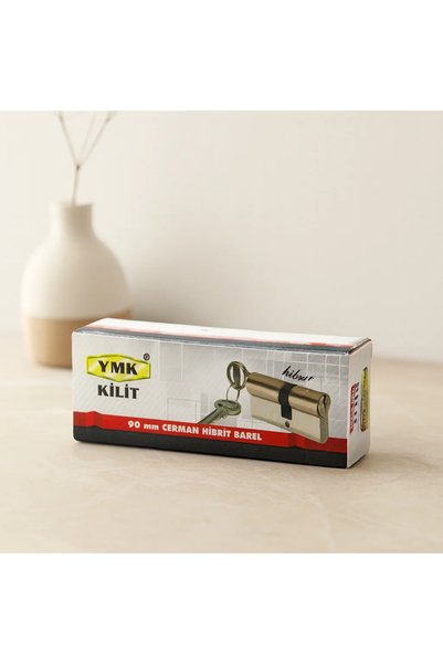 Bezos 90mm Nickel Satin Cerman Barrel Cylinder (2 Keys)