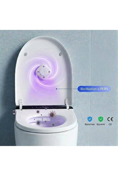 MHR LIFE UV-C LED Tuvalet Dezenfektanı – Akıllı Klozet Sterilizasyon Cihazı