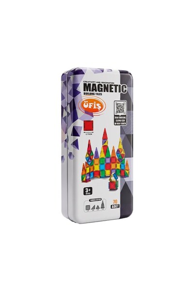 ARNEER Clm10 70Pcs Manyetik Yapi Bloklari 1 Adet
