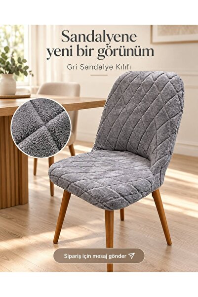 seltenet yumuşacık welsoft Oval Sandalye Kılıfı Büyük Boy Yuvarlak Uyumlu yık...