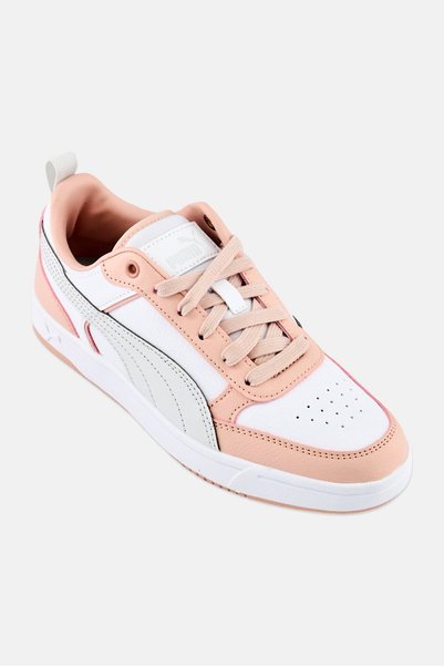 Puma Kids Girl Dribble Lace Up Outdoor Shoes, Multicolor