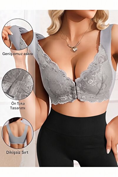Sweet Sauna Ženski monokini bralet sa podstavljenim prednjim delom i čipkasti...