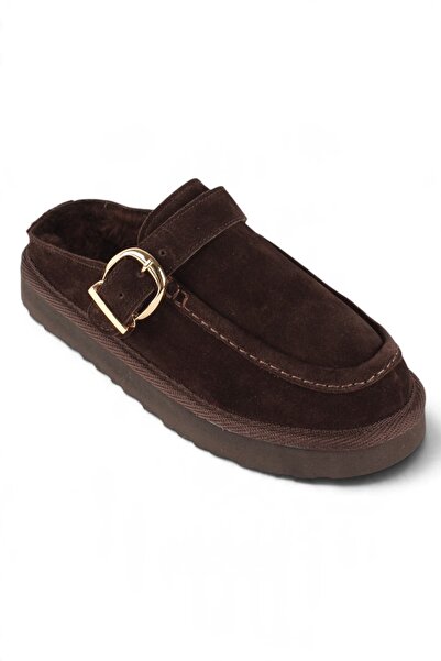 luuq shoes Papuci de casă - Maro - Casual