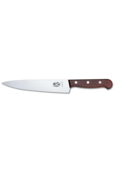 Victorinox Μαχαίρι σεφ 22 εκατ. οδοντωτό ξύλινη λαβή