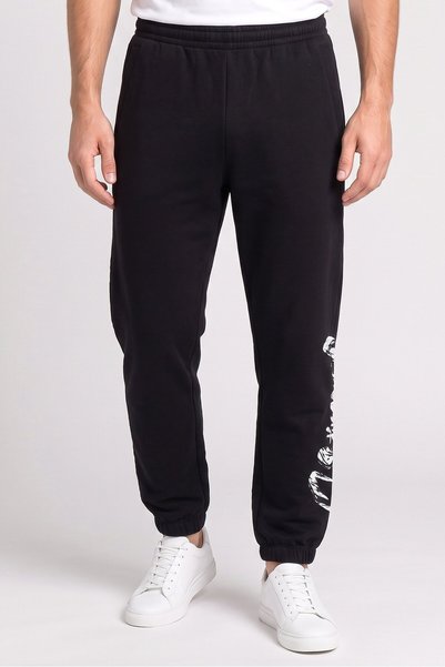 Anta Men Relaxed Fit Training Track Pants, Black