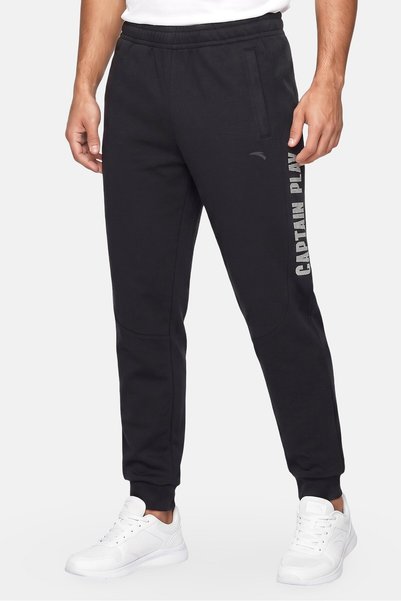 Anta Men Regular Fit Training Sweatpants, Black