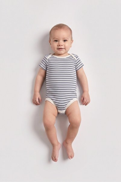 RENE ROFE Toddlers Boy 5 Pieces Graphic Print Bodysuit Set, Multicolor