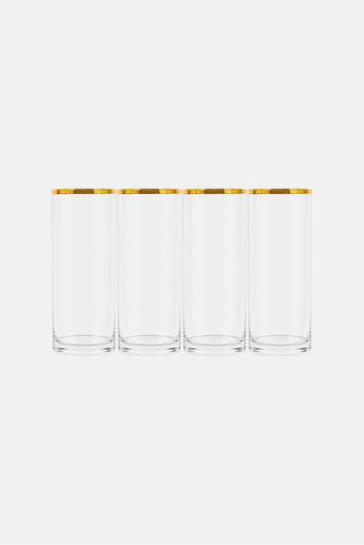 Rakle 4 Pcs Mini Glass 200 ml, Transparent