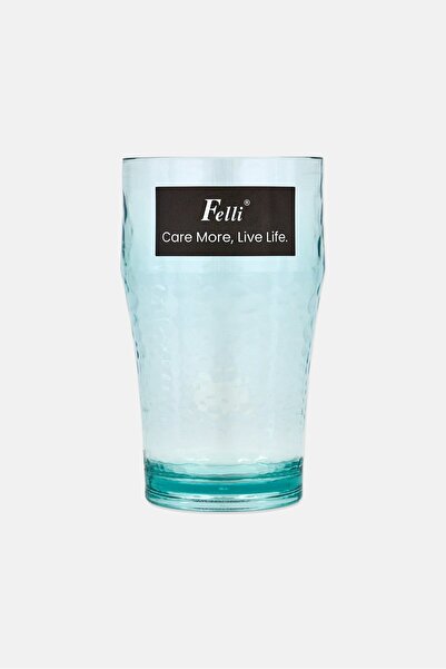 Felli Iced Diamonds Glass 410ml, Transparent