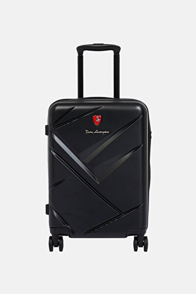 Tonino Lamborghini 21 Inch Hardshell Check In Spinner Luggage, Black