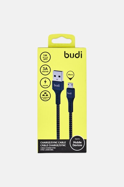 Budi Charge/Sync Cable, Black