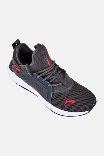 Puma Men Softride Enzo 5 Lace Up Running Shoes, Grey