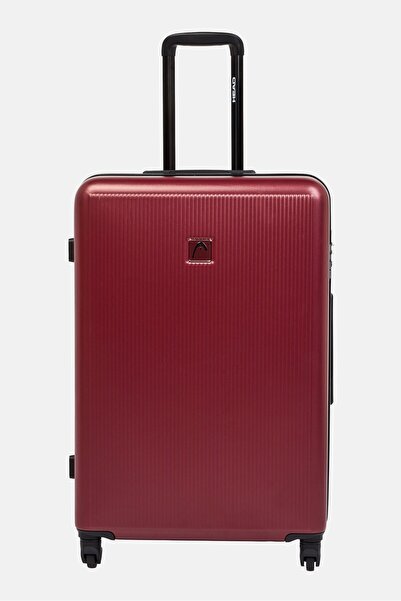 Head 28 Inch Brand Logo Check In Spinner Luggage, Maroon