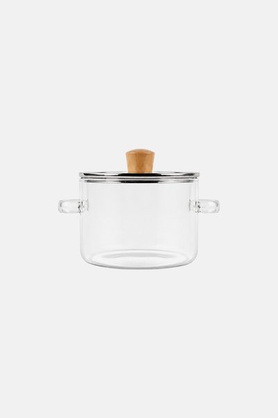Alta Glass Cooking Pot with Lid, 1,9 L