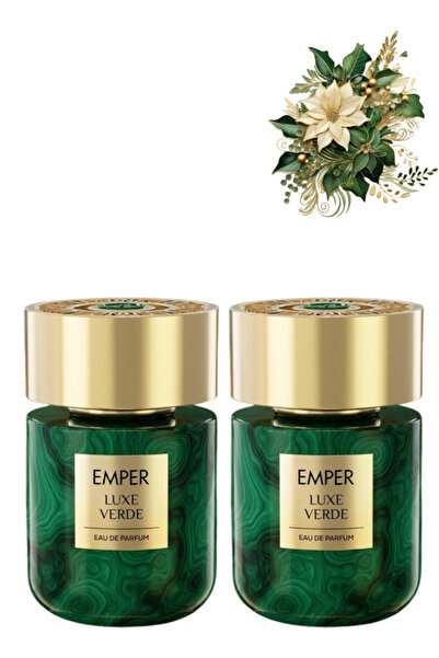 Emper قطعتان من عطر Luxe Verde سعة 100 مل