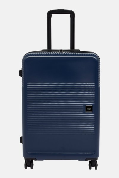 Rock 29 Inch Hardshell Check-In Spinner Luggage, Navy