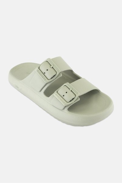SKECHERS Men Buckle Accent Slides