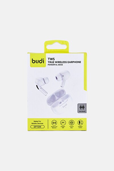Budi AirPod TWS True Wireless Earphone, White