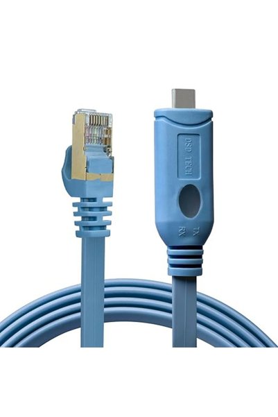 DSDST كابل وحدة تحكم DSD TECH SH-RJ45C من نوع USB C إلى RJ45 RS232 للراوترات ...