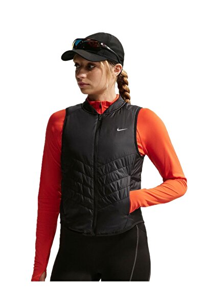 Nike Kadın Yelek W NK TEMPO RPL WRM VEST Kadın Kolsuz Yelek Hafif ve Sıcak Tu...