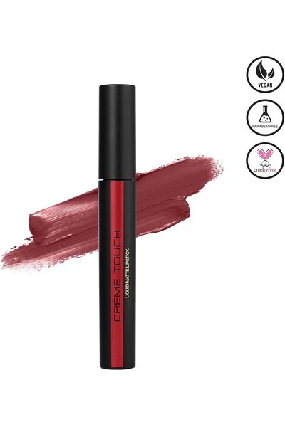 Armaf Beauté Crème Touch Liquid Lipstick For Women, Hydrating, Soft Matte Fin...