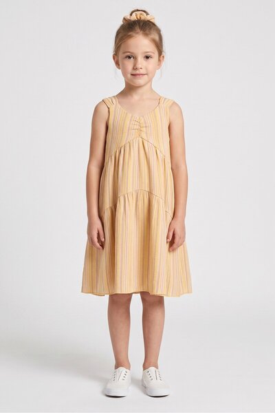 JASON WU Kids Girl 2 Pieces Stripe Casual Dress With Headband , Multicolor