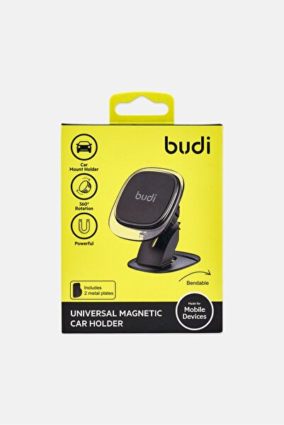 Budi Universal Car Mount Magnetic Bracket Holder, Black